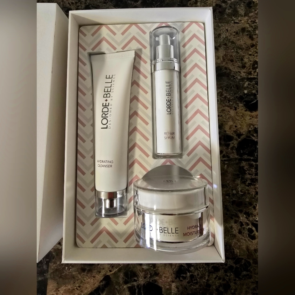 Lorde + Belle Skincare Set - White Box And Insert Not Included. Set Only.